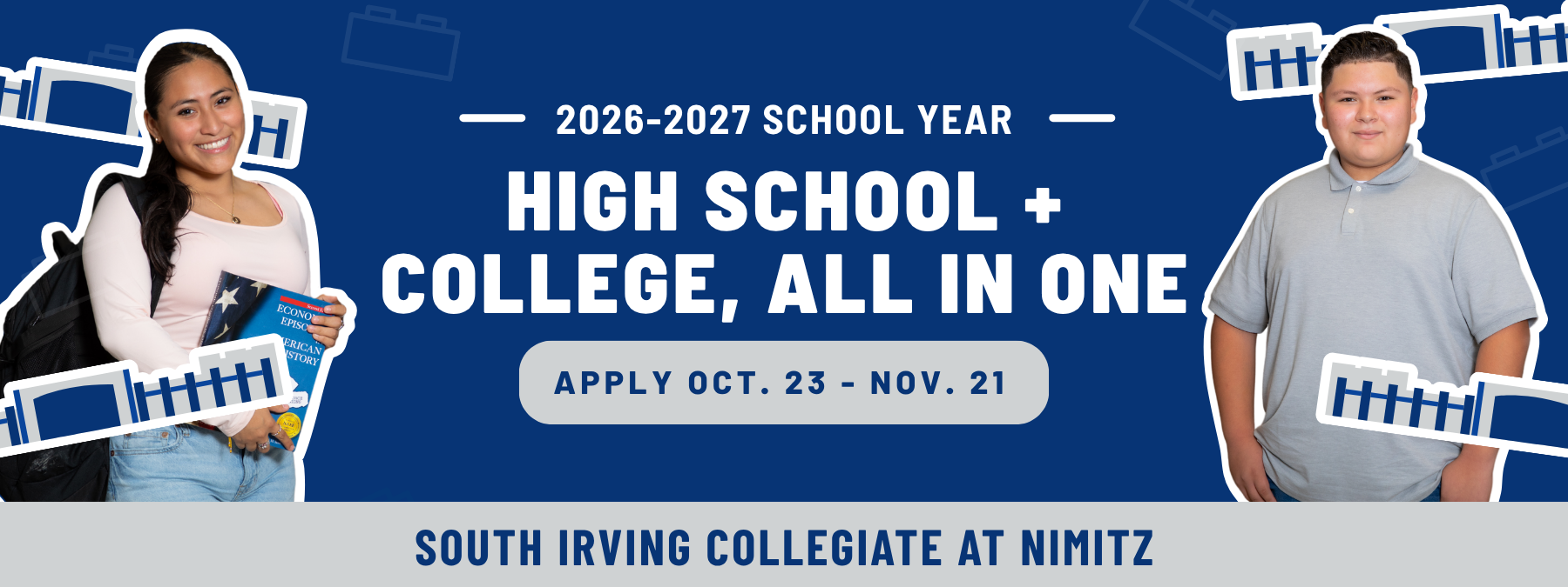School choice applications are opened between October 23 and November 21, 2025