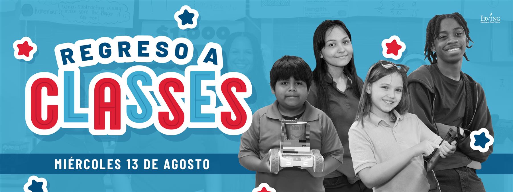 regreso a classes, miércoles 13 de agosto