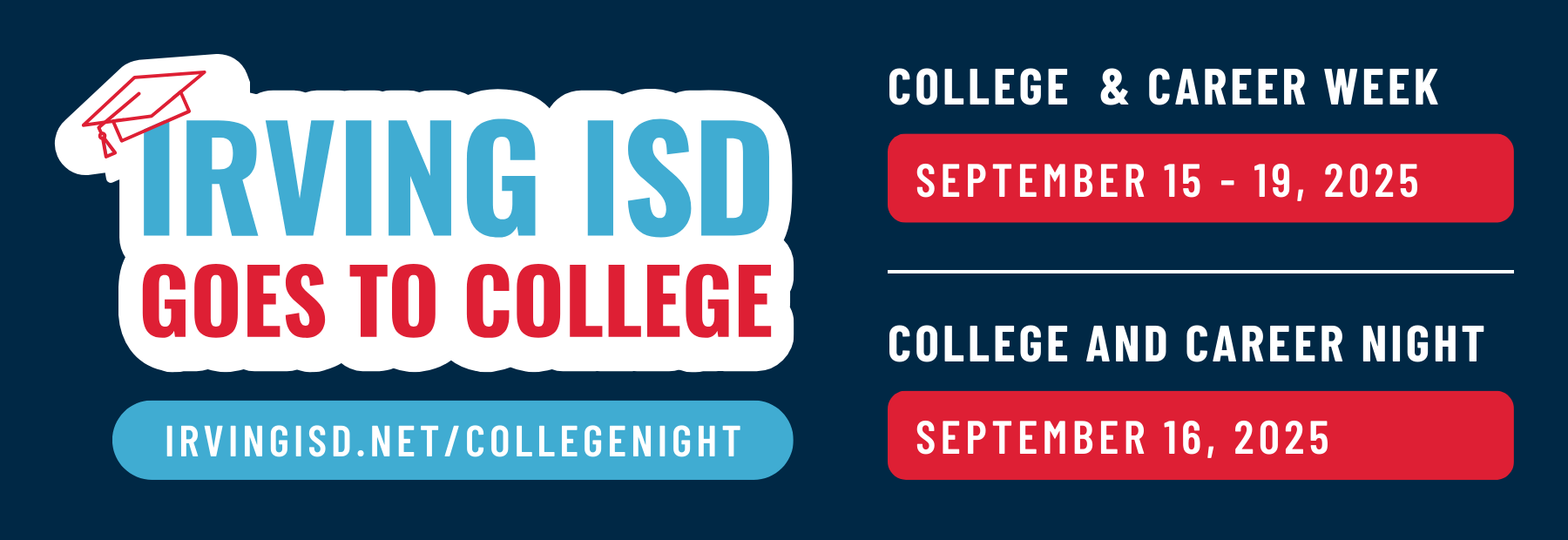 Irving Goes to College Night